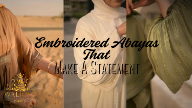 Embroidered Abayas That Make a Statement